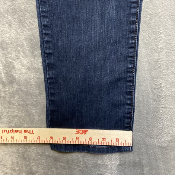 Tribal Jeans Straight Jeans Women’s‎ Size 8 Dark Blue Stretch Denim - Picture 6 of 9